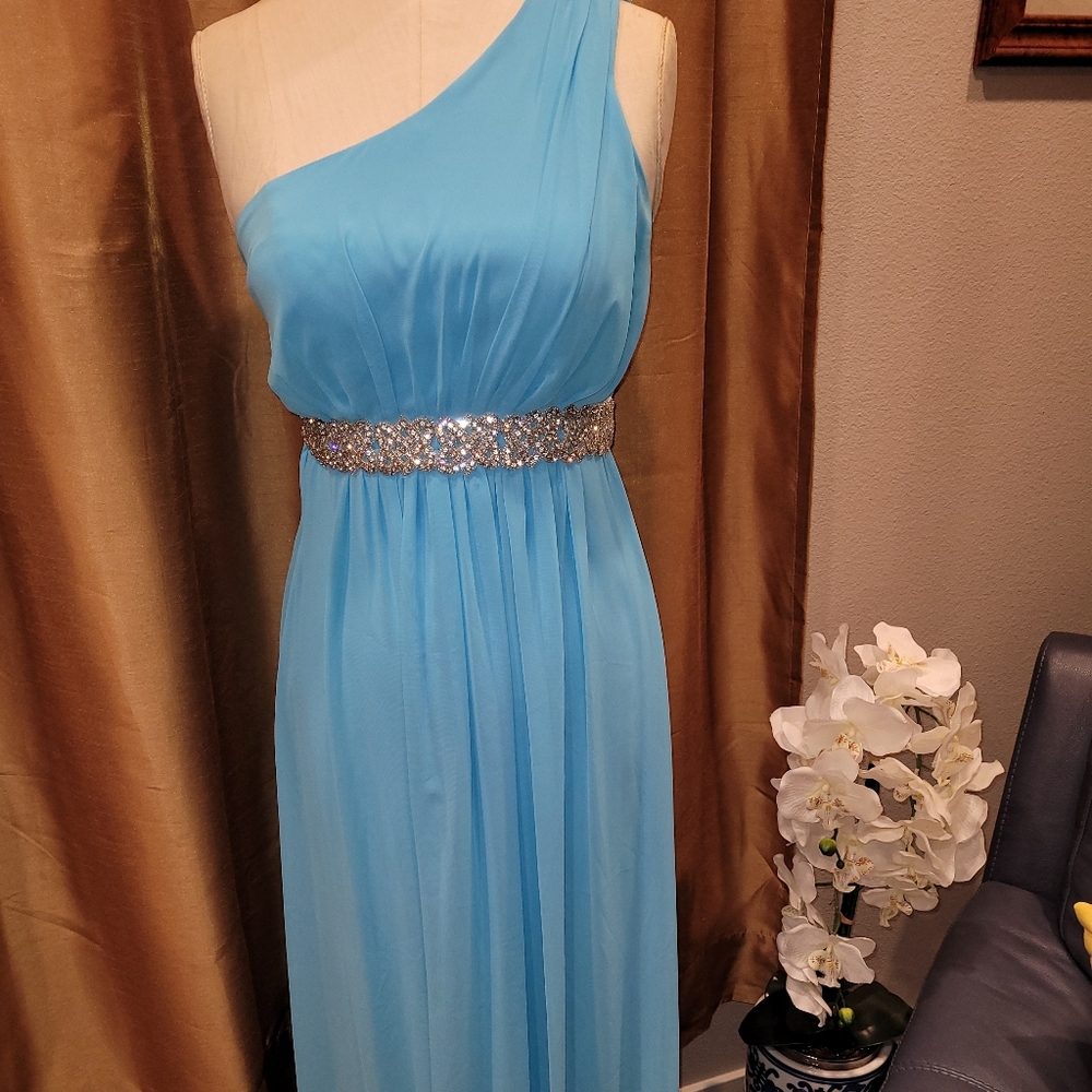 Sky Blue Formal Dress